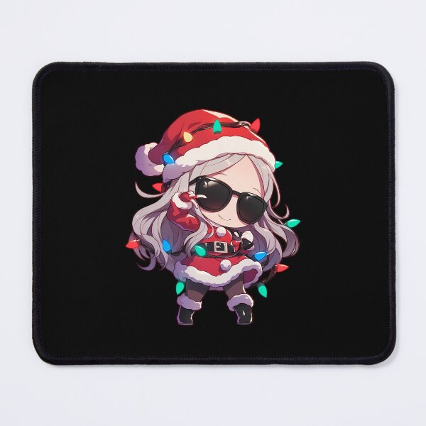 Item preview, Game Sae Niijima Christmas Persona 5 Anime Girl Santa Lights Chibi Red Kawaii designed and sold by thedarvills.