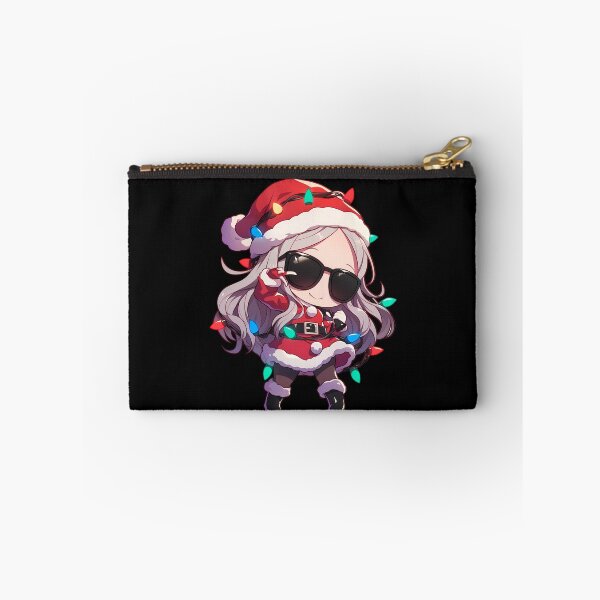 Item preview, Game Sae Niijima Christmas Persona 5 Anime Girl Santa Lights Chibi Red Kawaii designed and sold by thedarvills.