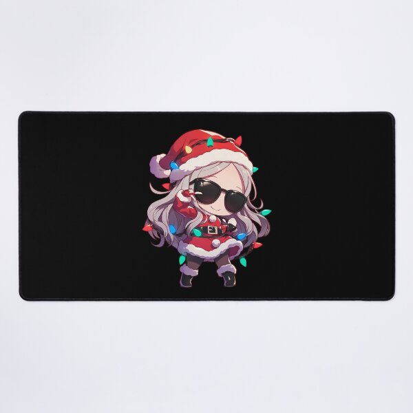 Item preview, Game Sae Niijima Christmas Persona 5 Anime Girl Santa Lights Chibi Red Kawaii designed and sold by thedarvills.