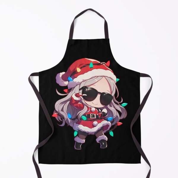 Item preview, Game Sae Niijima Christmas Persona 5 Anime Girl Santa Lights Chibi Red Kawaii designed and sold by thedarvills.