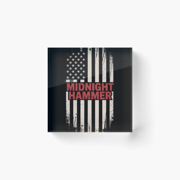 Item preview, Midnight Hammer B-2 Stealth Jet Usa Flag  designed and sold by NailMolisa.