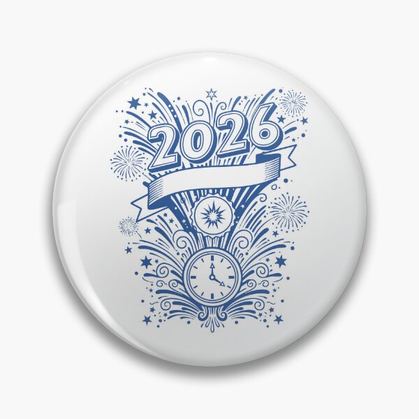 Item preview, 2026 Fireworks Countdown Celebration Design designed and sold by LuminOrb.