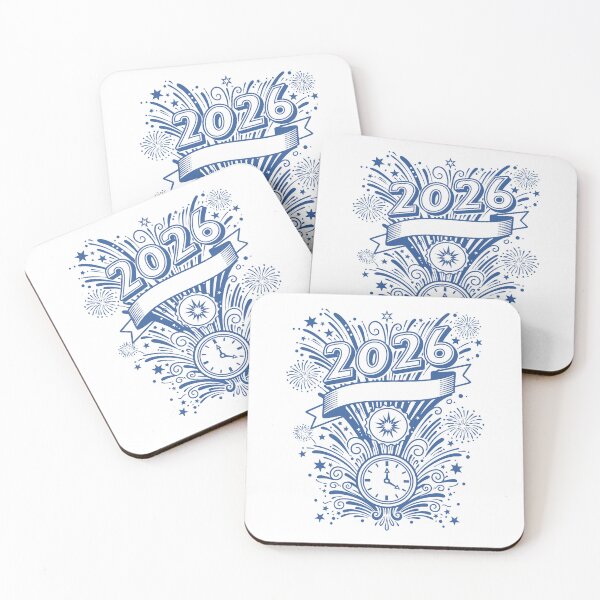 Item preview, 2026 Fireworks Countdown Celebration Design designed and sold by LuminOrb.