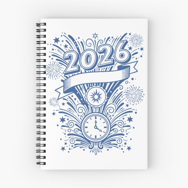 Item preview, 2026 Fireworks Countdown Celebration Design designed and sold by LuminOrb.
