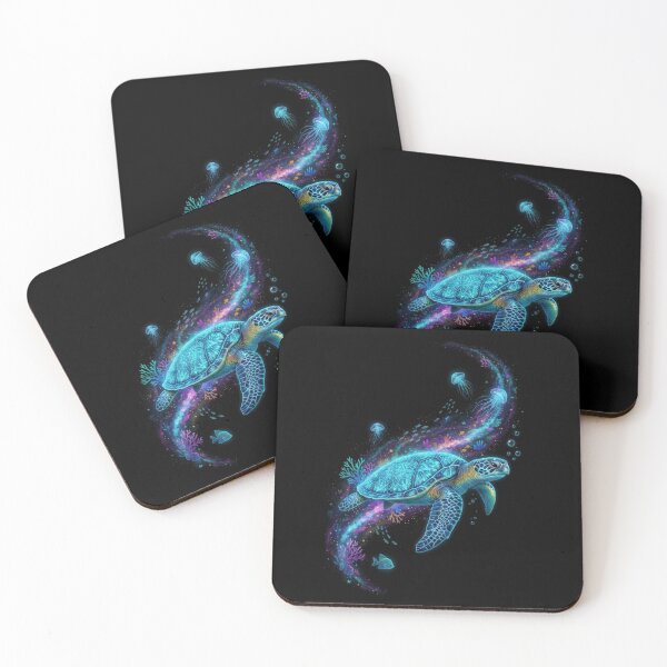 Item preview,  Cosmic Sea Turtle Galaxy Nebula Space Ocean Fantasy Art designed and sold by zoughlal.