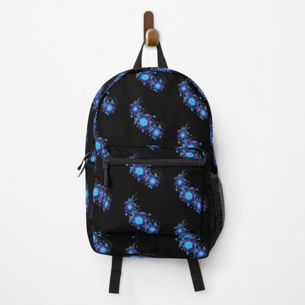 Item preview,  Luminous Sea Turtles with Hibiscus Mandala Shell Black Background Art designed and sold by zoughlal.