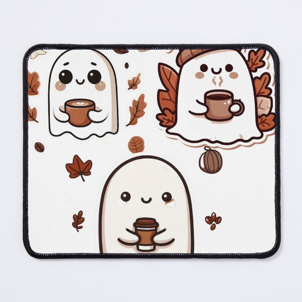 Item preview, boo coffee, ghost set stickers designed and sold by Brilliant minds.