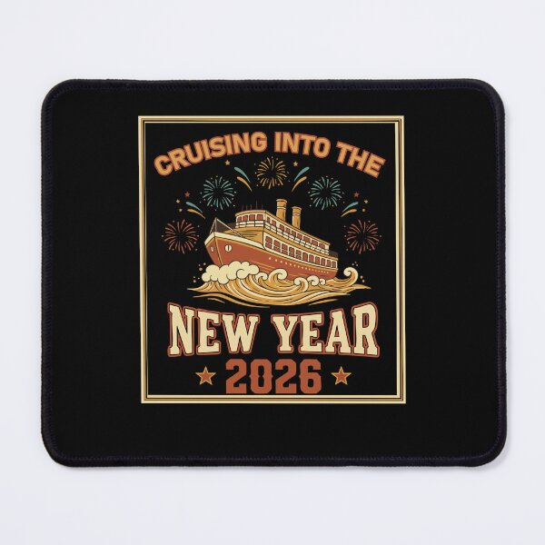 Item preview, Cruising Into The New Year 2026 Voyage Fireworks designed and sold by LuminOrb.
