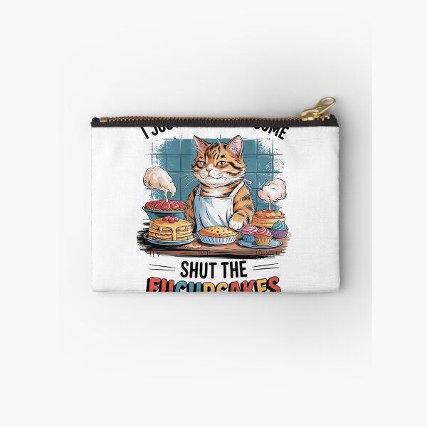 Item preview, I Just Baked You Some Shut The Fucupcakes Funny Cat Baker  designed and sold by MyzoToyota.