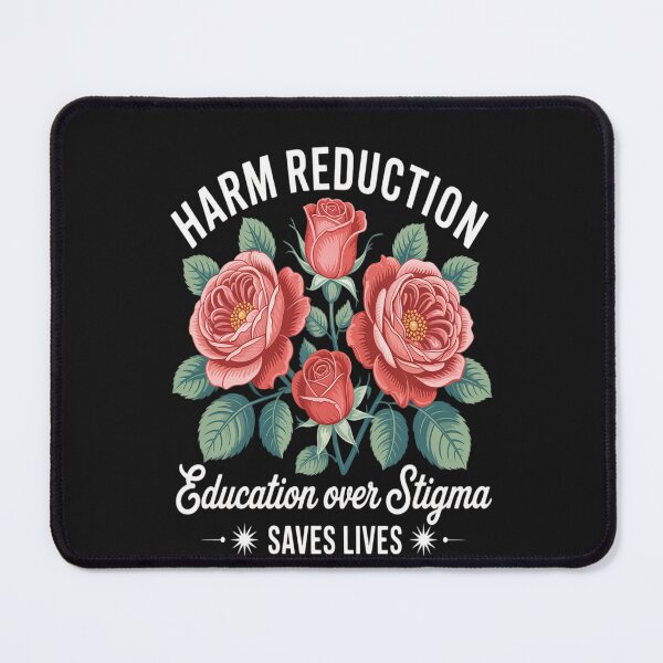 Item preview, Flower Harm Reduction Saves Lives Overdose Awareness designed and sold by Hofersofer.