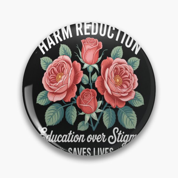 Item preview, Flower Harm Reduction Saves Lives Overdose Awareness designed and sold by Hofersofer.