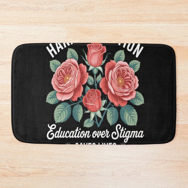 Item preview, Flower Harm Reduction Saves Lives Overdose Awareness designed and sold by Hofersofer.