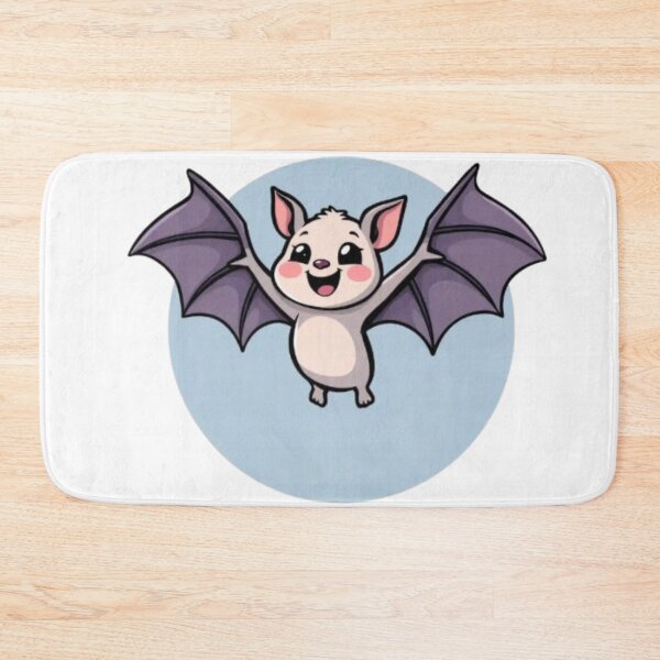 Item preview, Cute Pallid Bat – Kawaii Desert Bat Illustration designed and sold by MystiColo.