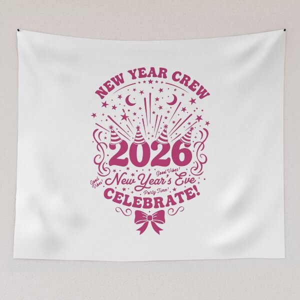 Item preview, New Year Crew 2026 Celebrate Party designed and sold by LuminOrb.