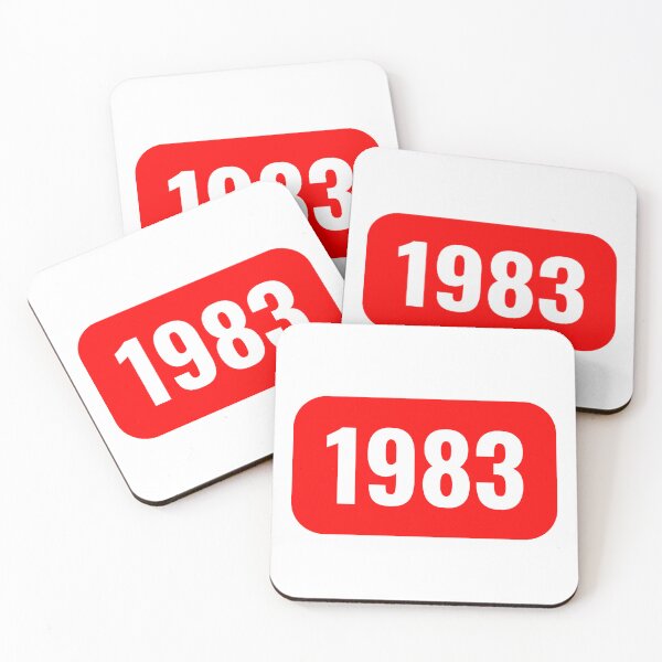 Item preview, 1983 Video Platform Style Logo – Retro Birthday & Anniversary Gift designed and sold by GlobalBoom.