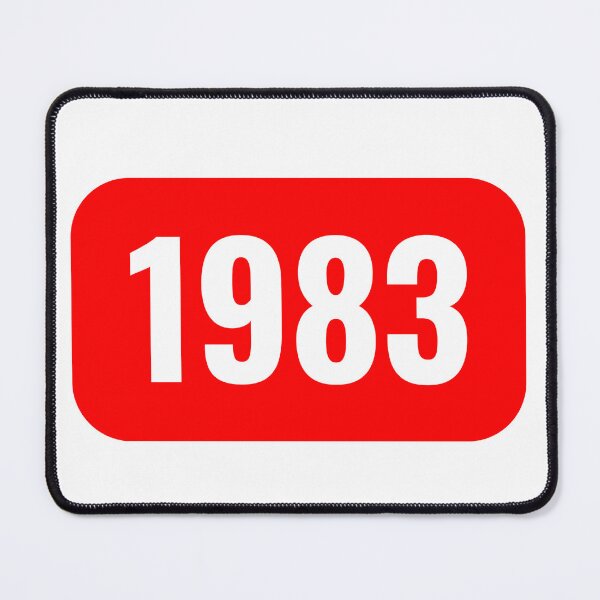 Item preview, 1983 Video Platform Style Logo – Retro Birthday & Anniversary Gift designed and sold by GlobalBoom.
