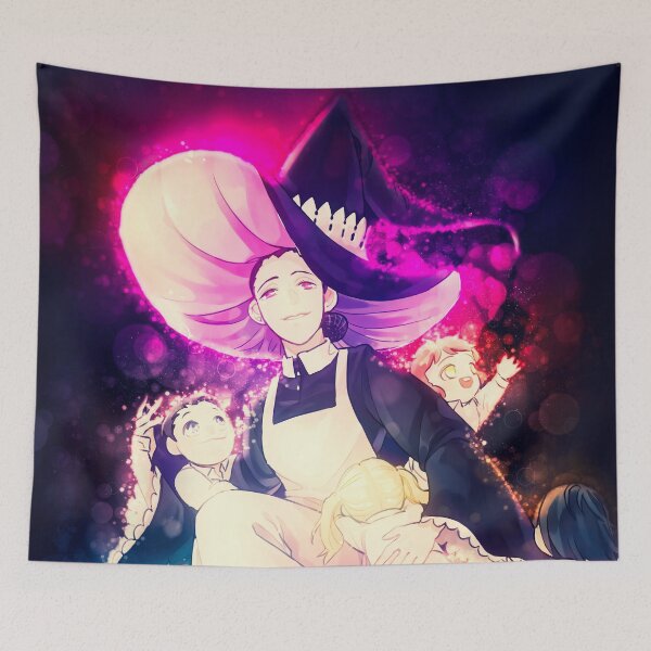 Item preview, Enigmatic Grace Of Isabella The Promised Neverland Anime Girl designed and sold by thedarvills.