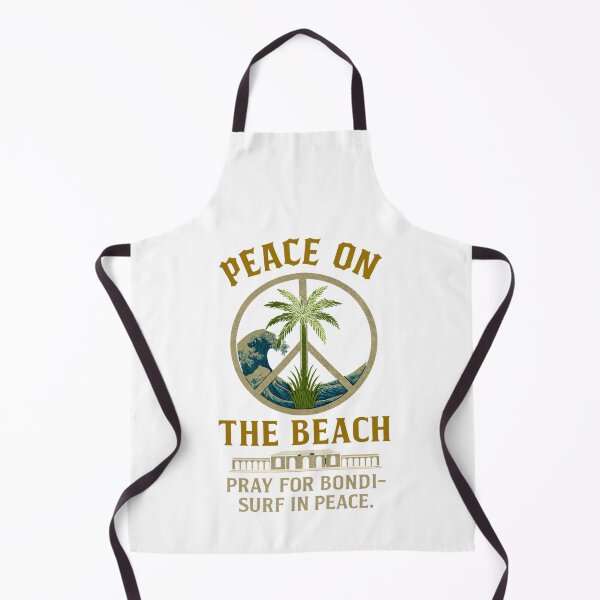 Item preview, Peace on the Beach – Bondi Pavilion Wave Design Classic T-Shirt designed and sold by inkfluenceart.