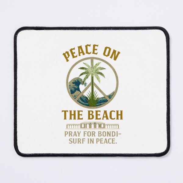 Item preview, Peace on the Beach – Bondi Pavilion Wave Design Classic T-Shirt designed and sold by inkfluenceart.