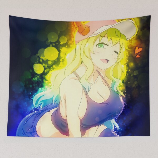 Item preview, Lucoa Cheerful Glow From Miss Kobayashi Dragon Maid Anime designed and sold by thedarvills.
