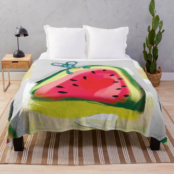 Item preview, Summer mouse with juicy fresh watermelon and cheese designed and sold by Dilyana Rumenova - Shantabella.