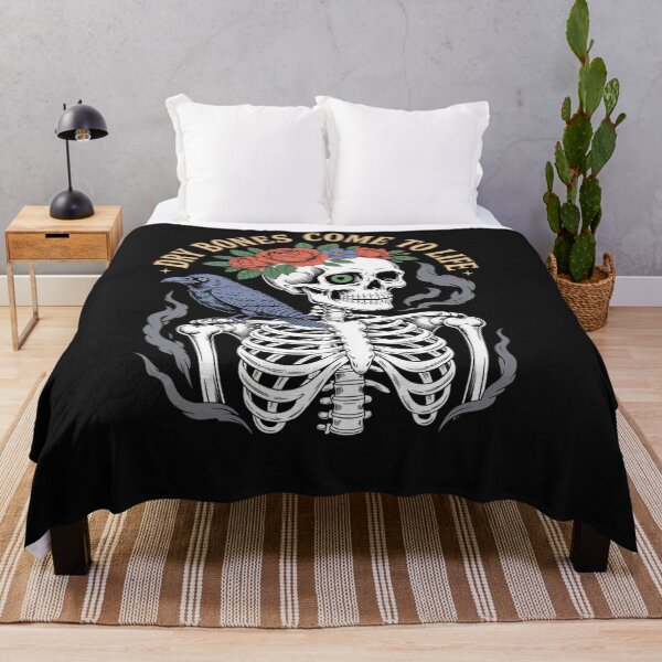 Item preview, Flower Skeleton Dry Bones Come To Life Floral designed and sold by Hofersofer.