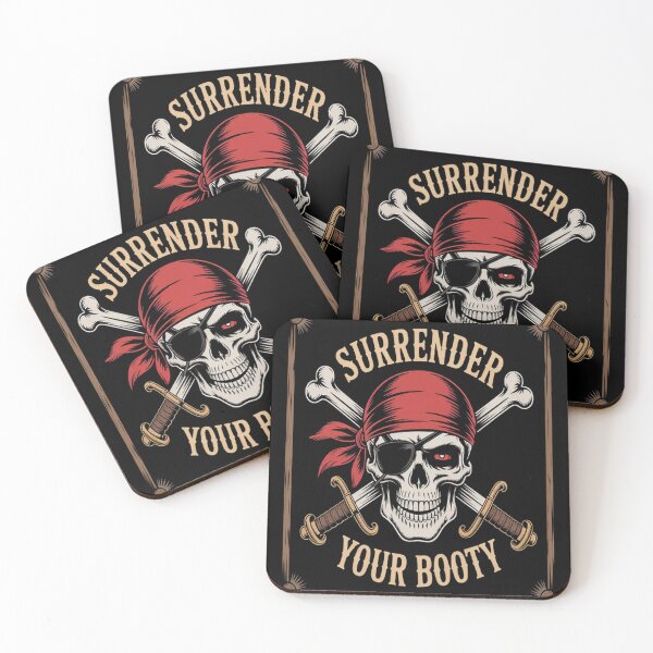 Item preview, Talk Like A Pirate Day Surrender Your Booty designed and sold by SignaturalGen.