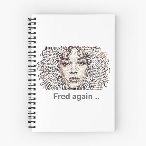 Item preview, Fred Again Typography designed and sold by Alex Mercer.