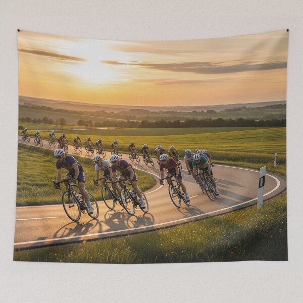 Item preview, Cycling race nearby designed and sold by Mauswohn.