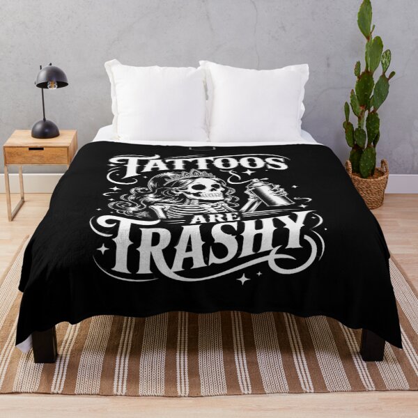 Item preview, Anti Tattoo Trashy for Tattoo Culture Critics designed and sold by Shannon Bosley.
