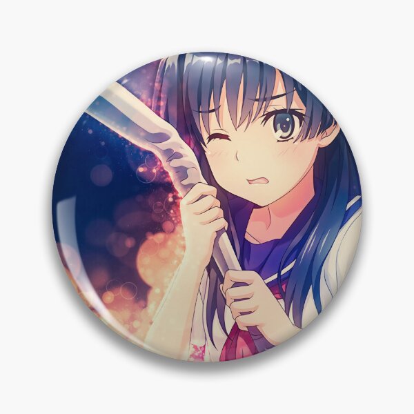 Item preview, Saten Ruiko Courageous Moment A Certain Scientific Railgun Anime Girl designed and sold by thedarvills.
