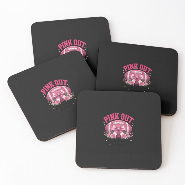 Item preview, Football Pink Out Breast Cancer Awareness Pink Ribbon designed and sold by Hofersofer.