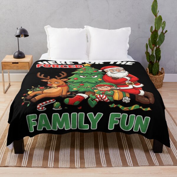Item preview, Grumpy Santa And Friends Here For The Forced Family Fun Humor designed and sold by HuserPiri.