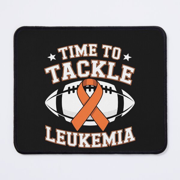 Item preview, Football Tackle Leukemia Cancer Awareness Ribbon designed and sold by Hofersofer.