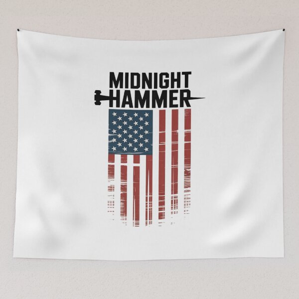 Item preview, Operation Midnight Hammer - USA Flag Midnight Hammer 7  designed and sold by NailMolisa.