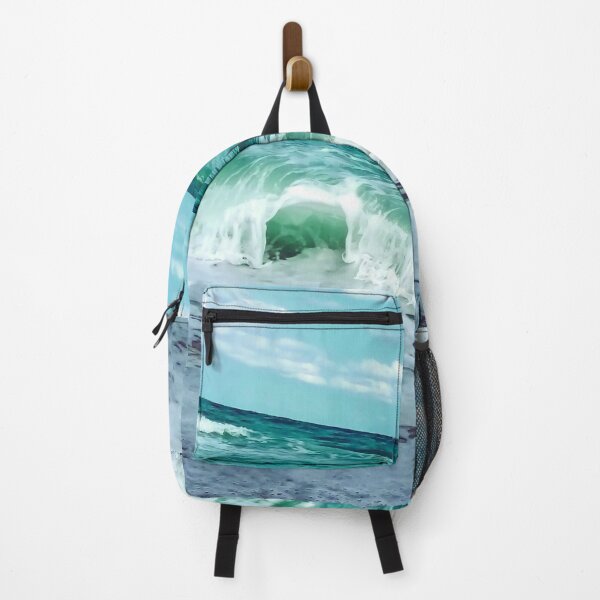Item preview, Strong photo of waves crashing on the seashore in summer. designed and sold by Dilyana Rumenova - Shantabella.