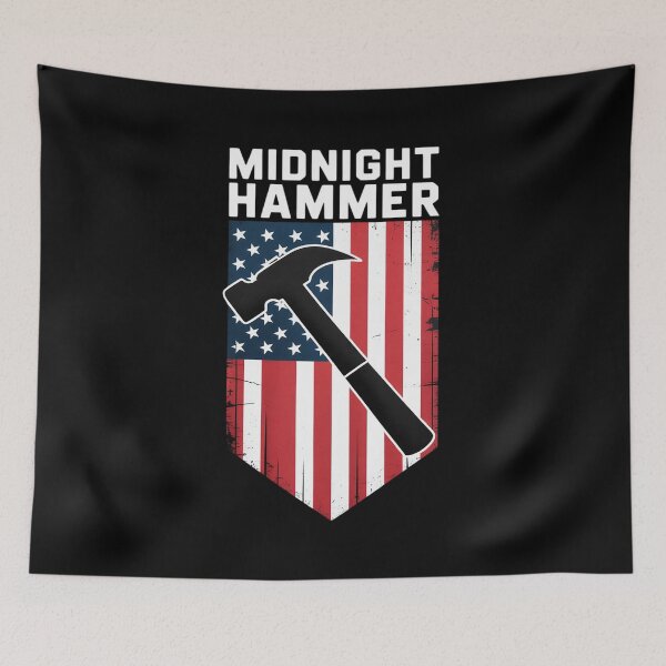 Item preview, Operation Midnight Hammer - USA Flag Midnight Hammer 9  designed and sold by NailMolisa.
