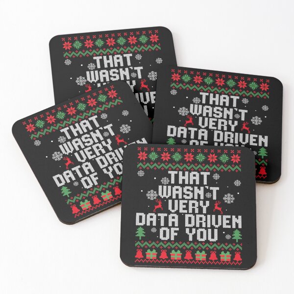 Item preview, That Wasnt Very Data Driven Of You Funny Analyst Christmas Sweater designed and sold by Nannythenimfa.