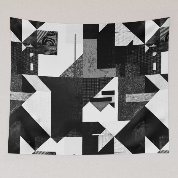 Item preview, Brutalist Geometric Collage designed and sold by Equinox-Ds.