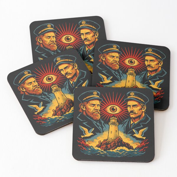 Item preview, Light House Keepers - Retro Horror Cinema  designed and sold by Teeseas Wave.
