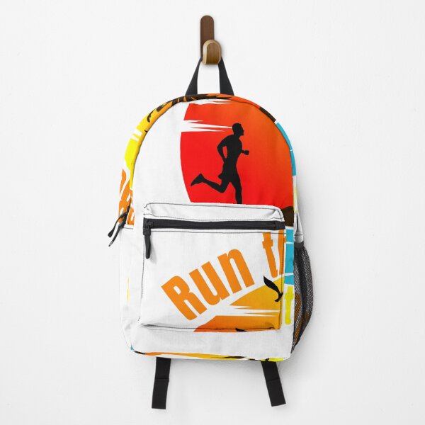 Item preview, Run the Road Own the Day Sunset Runner Design designed and sold by Hayir Design.