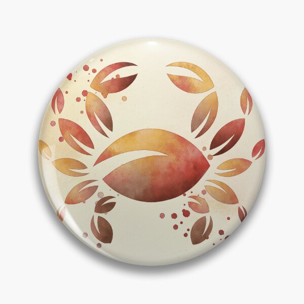 Item preview, CANCER SIGN - Glowing Leaves designed and sold by ArtFeel.