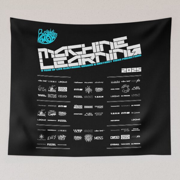 Item preview, Machine Learning - 2025 - Festival style line up designed and sold by LEKEMO.