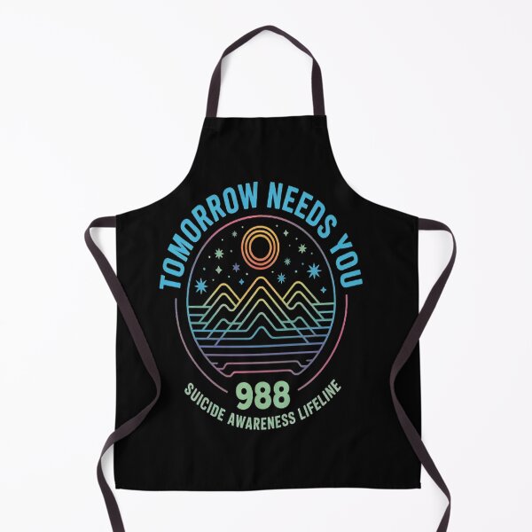 Item preview, Tomorrow Needs You 988 Suicide Prevention Awareness Lifeline designed and sold by SignaturalGen.