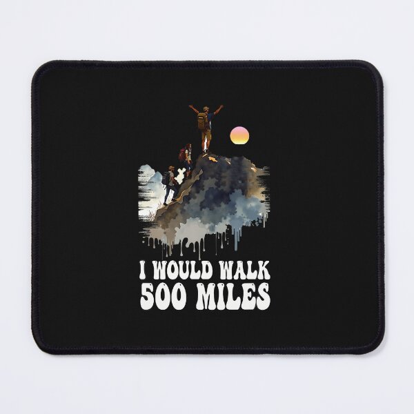 Item preview, I Would Walk Many Miles Hiking Quote designed and sold by davaesabiaz.