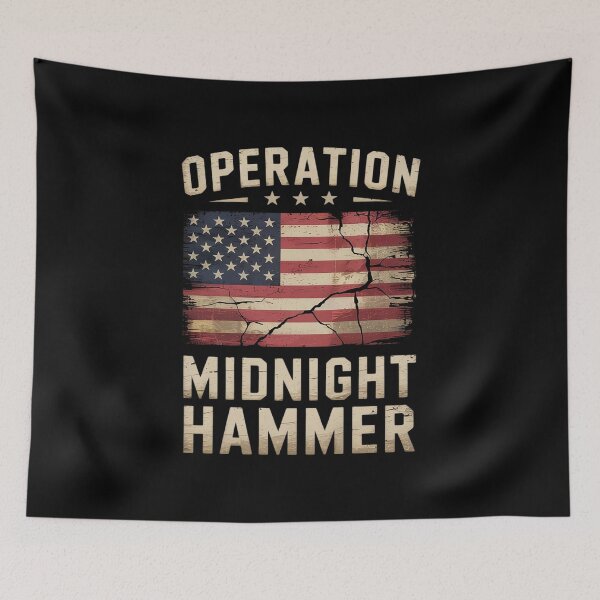 Item preview, Operation Midnight Hammer - USA Flag Midnight Hammer 15  designed and sold by NailMolisa.