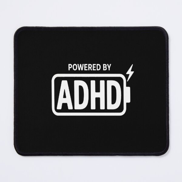 Item preview, Powered By ADHD Battery designed and sold by LacostCarl.