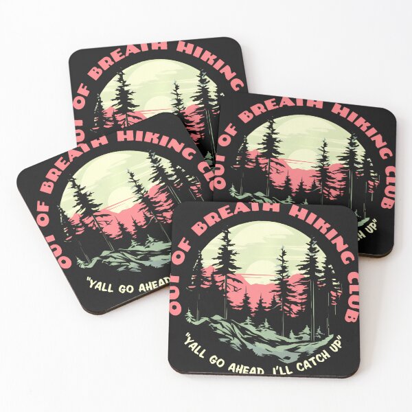 Item preview, Out Of Breath Hiking Club designed and sold by davaesabiaz.