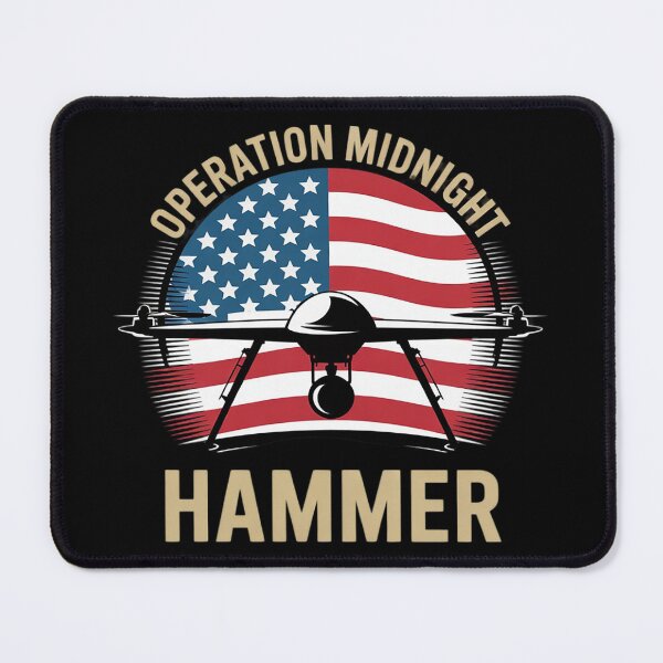 Item preview, Operation Midnight Hammer - USA Flag Midnight Hammer 17 designed and sold by NailMolisa.