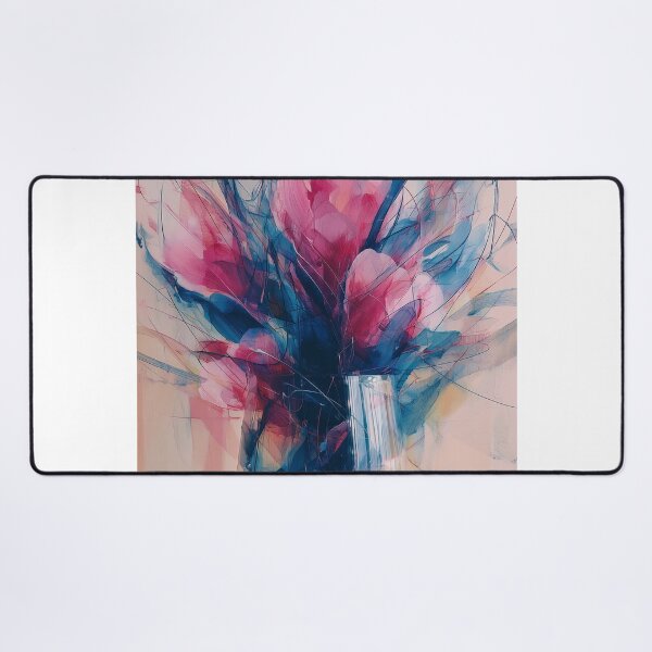 Item preview, Vibrant Floral Bouquet in Glass Vase designed and sold by lautir.